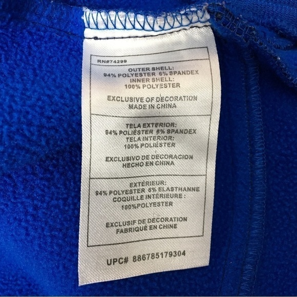 FREE COUNTRY Boy’s Ultimate Softshell Jacket Fleece Lined Reflective Size 5/6 - Picture 11 of 15